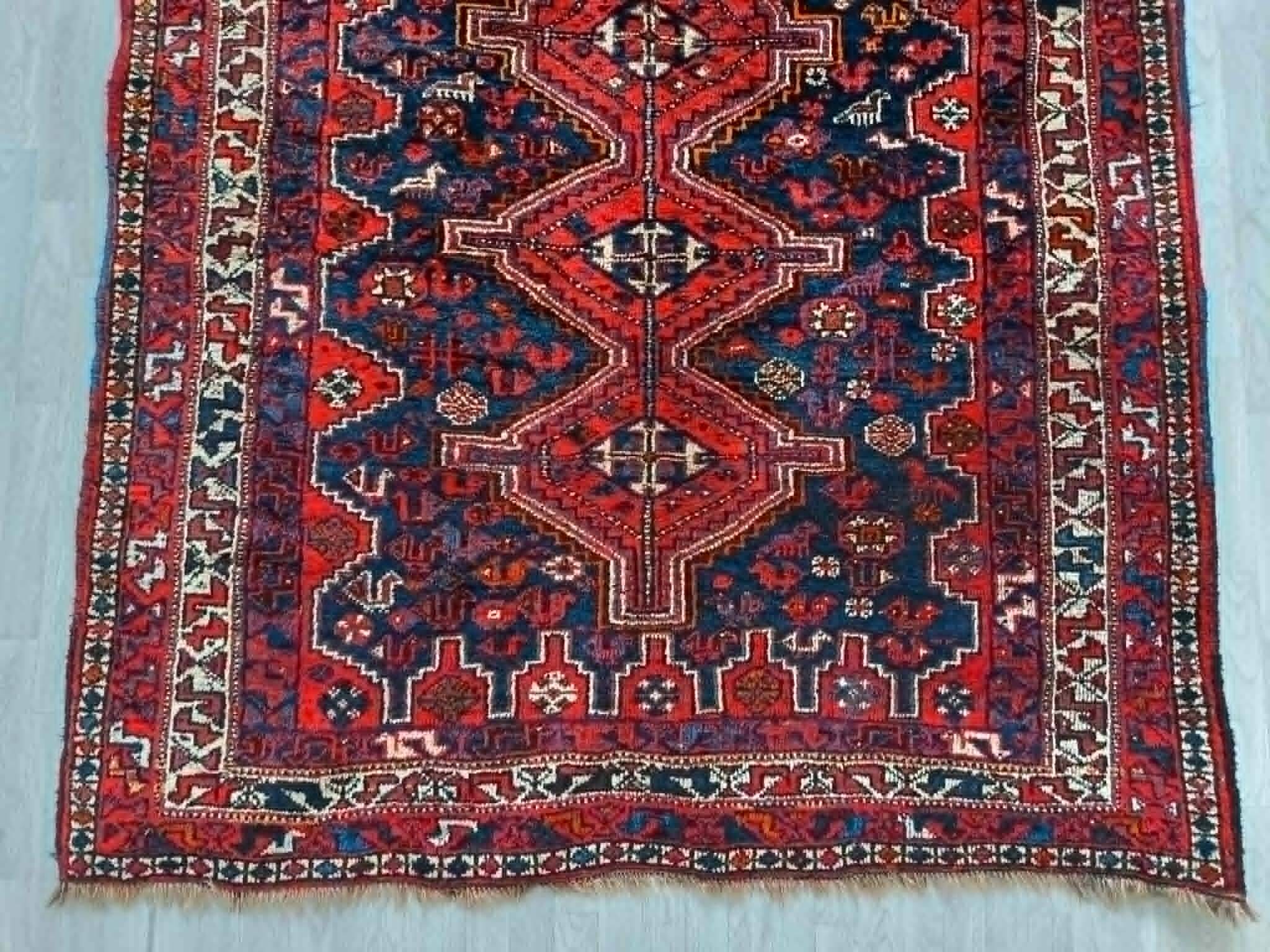Tapis Persan Shiraz fait main