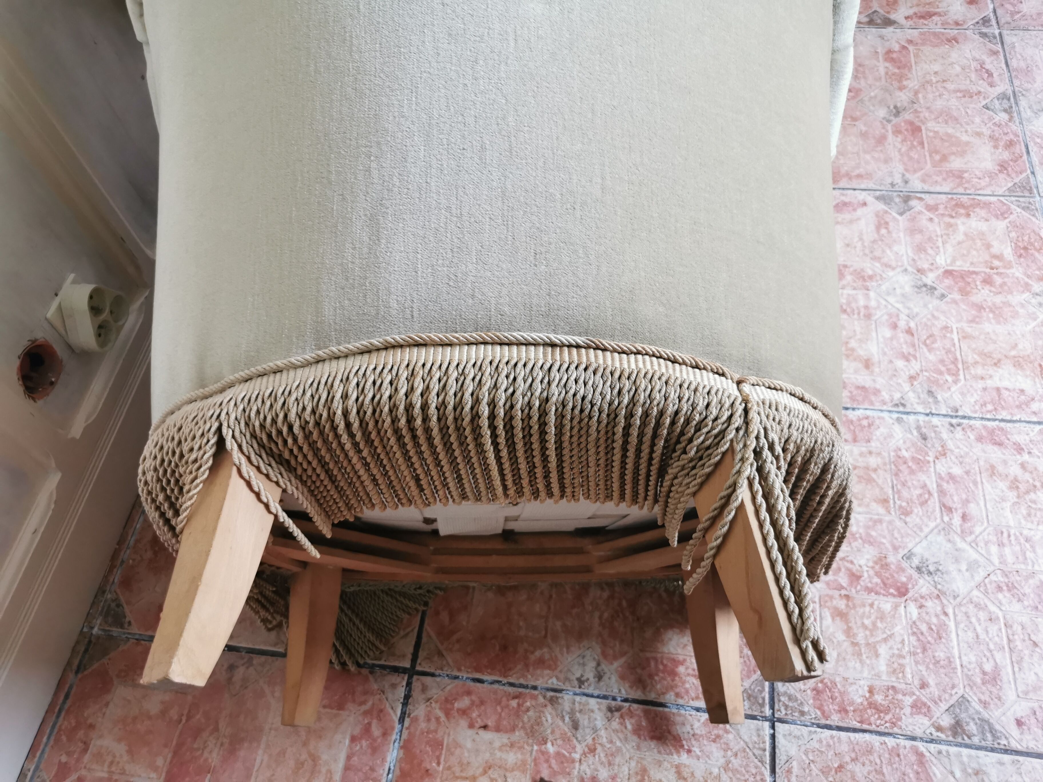 Duo of toad armchairs