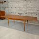 Table scandinave vintage extensible