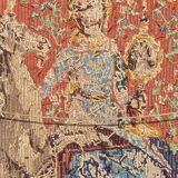 Tapisserie au point de croix vintage « La Dame à la Licorne », reproduction médiévale