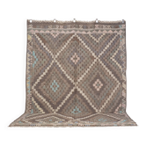 Oushak Decorative Kilim Rug 1884