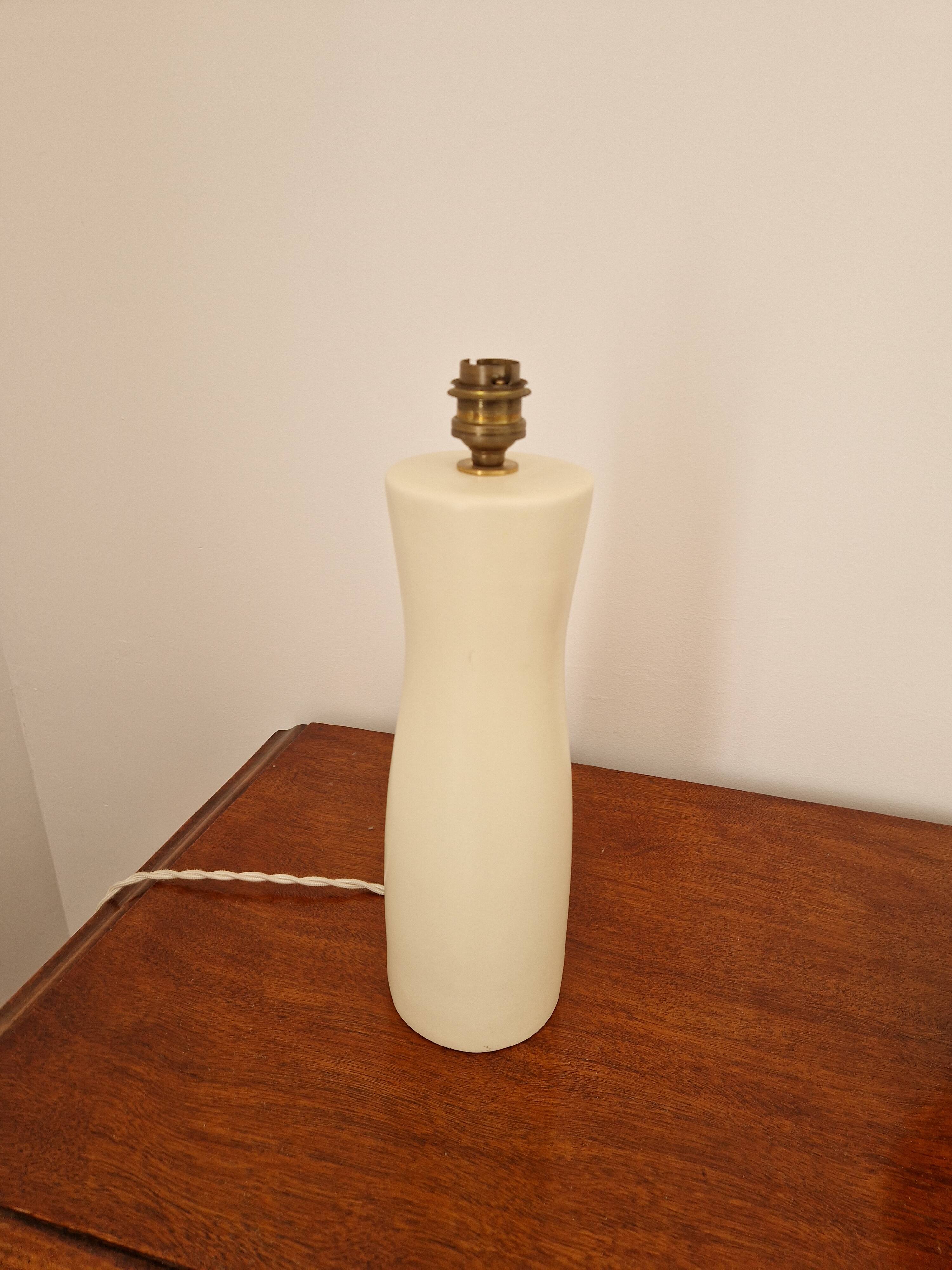 Vintage ceramic lamp base from the 60s
