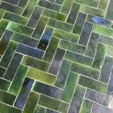 Table zellige artisanal 100x100x33 cm