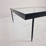 Janni Van Pelt "G4A" Coffee Table in Steel and Glass, Netherlands 1958