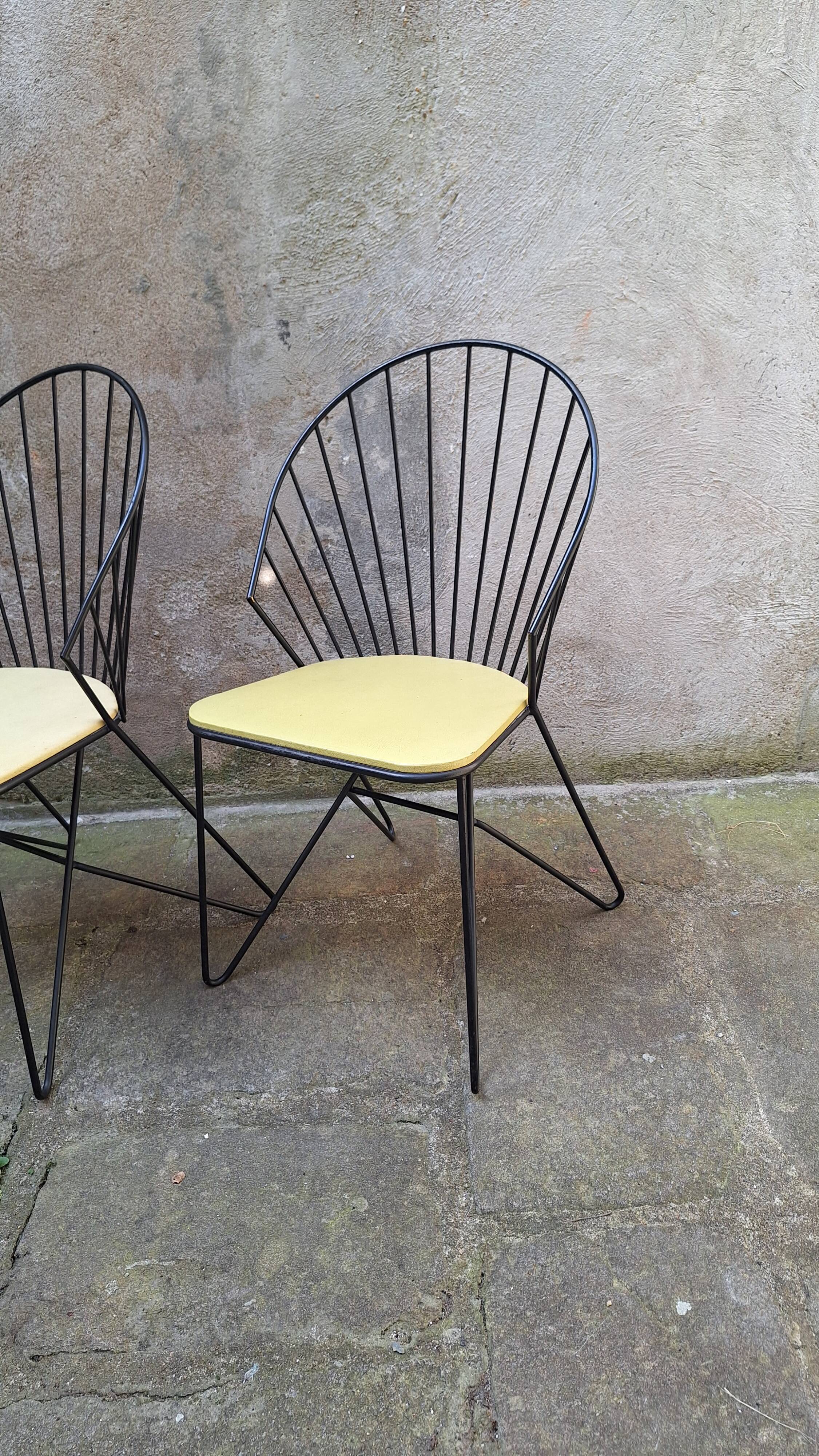 Set of 4 chairs by J.O. Waldar & V. Möldhammer for Sonett Karl Fostel