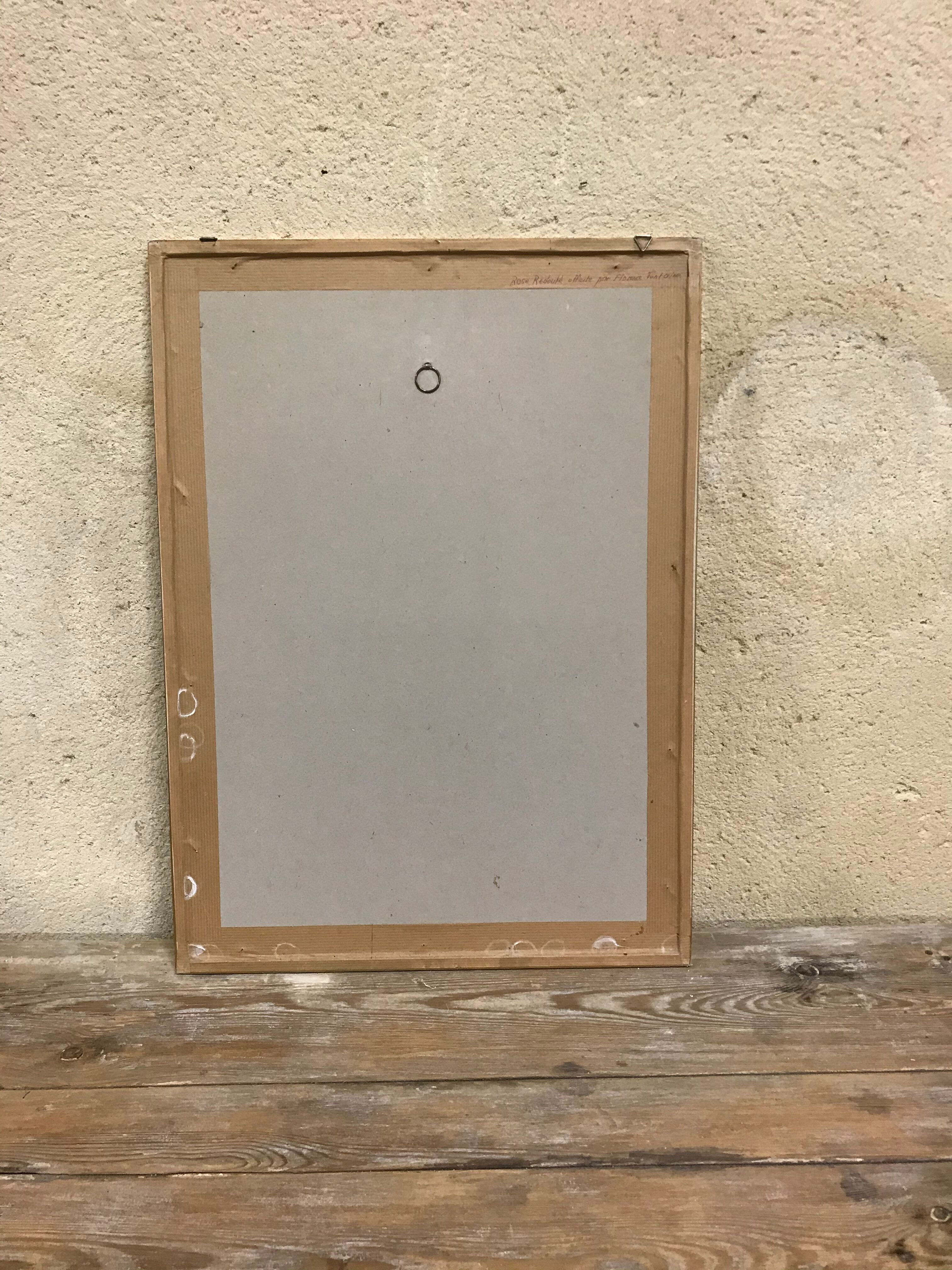 Engraving "rosier des perfumers"