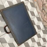 Midnight blue suitcase of representative 30s