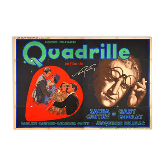 Affiche Quadrille