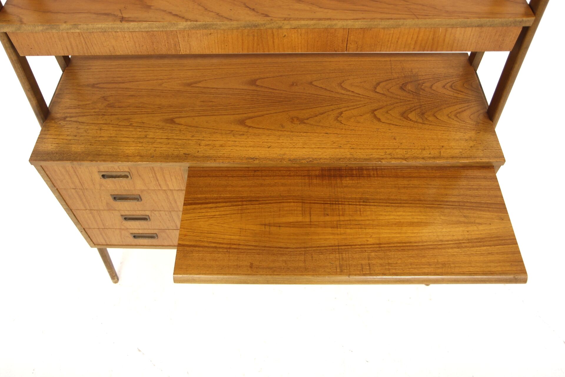 Secrétaire scandinave en teck, Suède, 1960