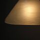 Vintage textured white glass pendant lamp from the 1970s.