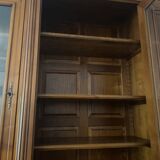 Buffet Louis Philippe showcase library in new cherry wood new/resale