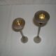 Paire de chandeliers coniques