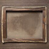 HST painting "The fisherman" signed Dervin with frame