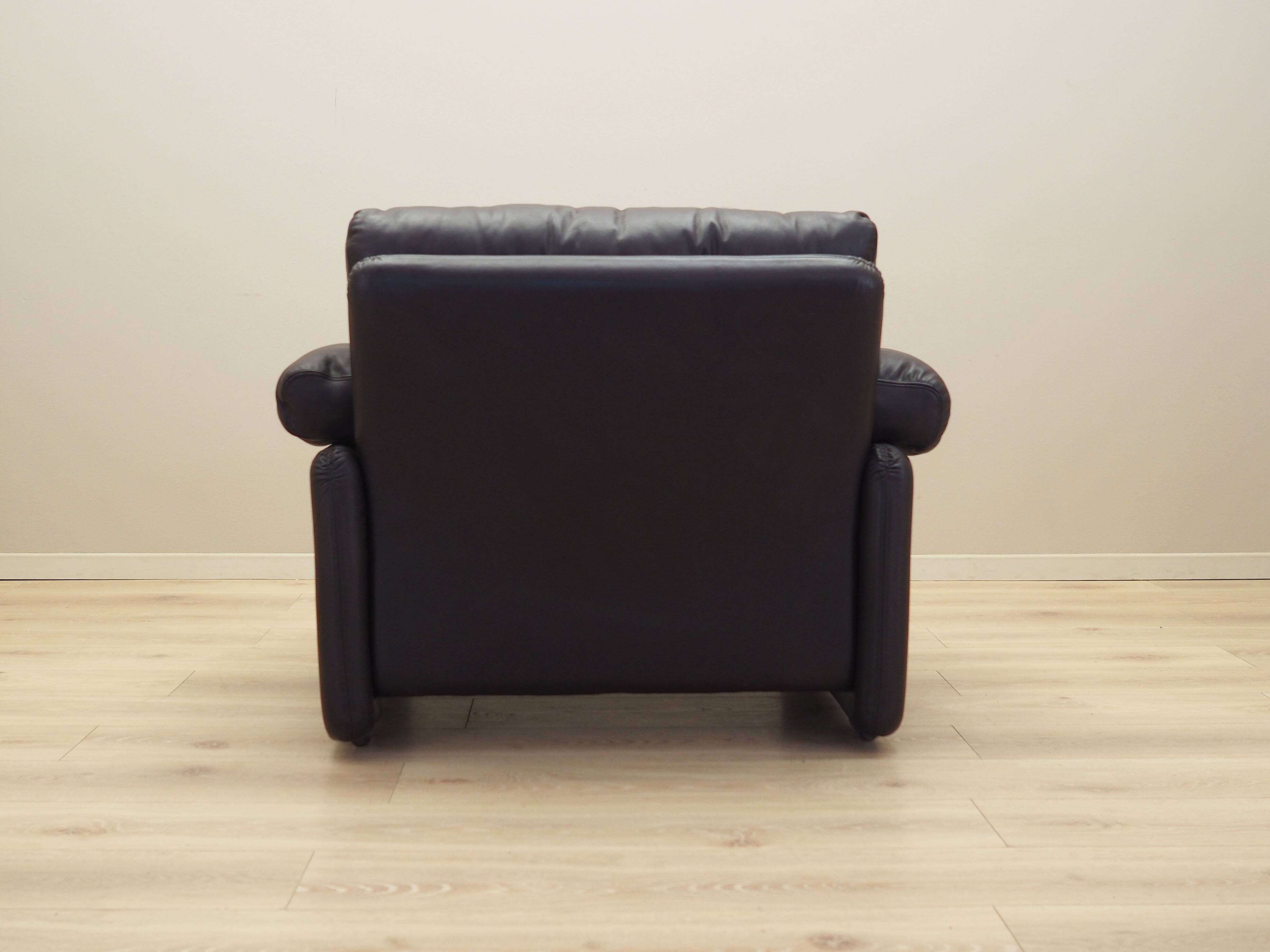 Ensemble de salon en cuir, design italien, années 1960, fabricant : B&B Italia, d