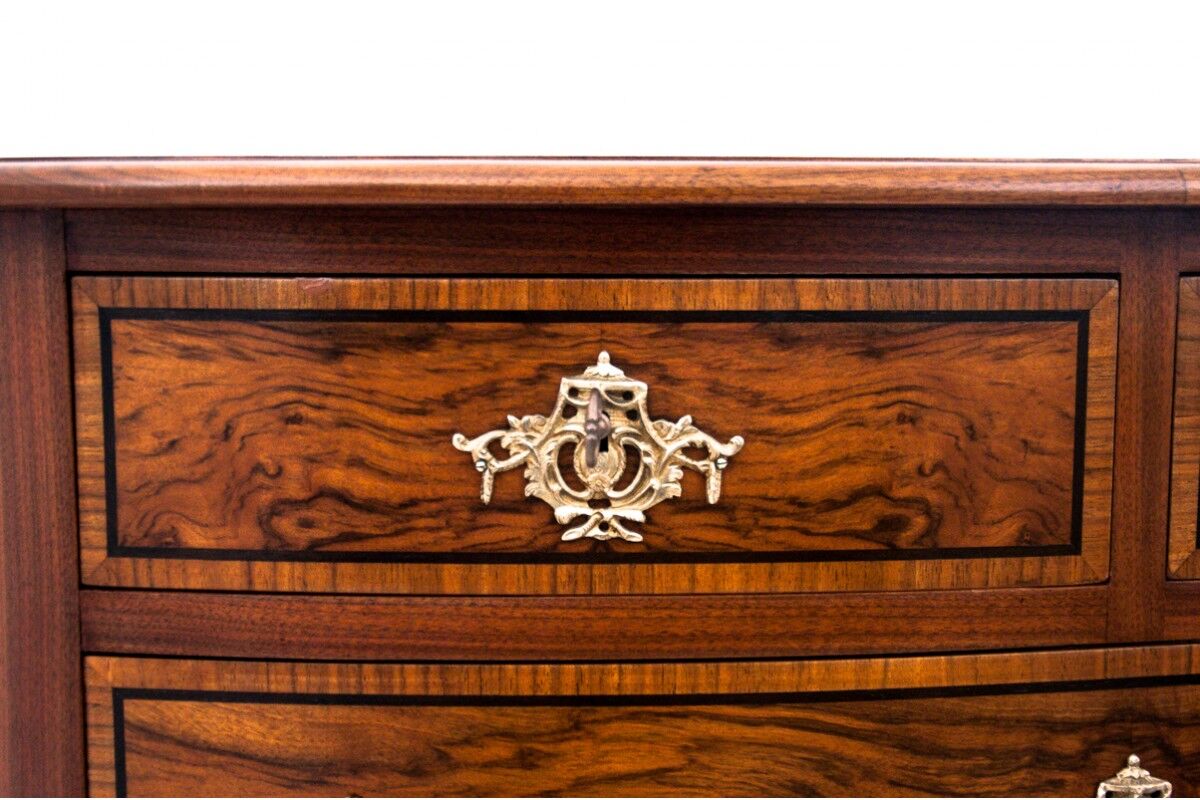 Antique chest of drawers from the turn of the 19th and 20th centuries, Northern Europe.
