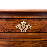 Antique chest of drawers from the turn of the 19th and 20th centuries, Northern Europe.