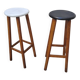 Pair of bar stools from the 1940s.