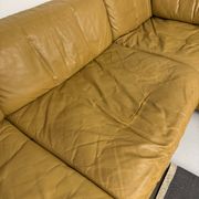 Large modular corner sofa De Sede DS-76, 6 vintage leather modules