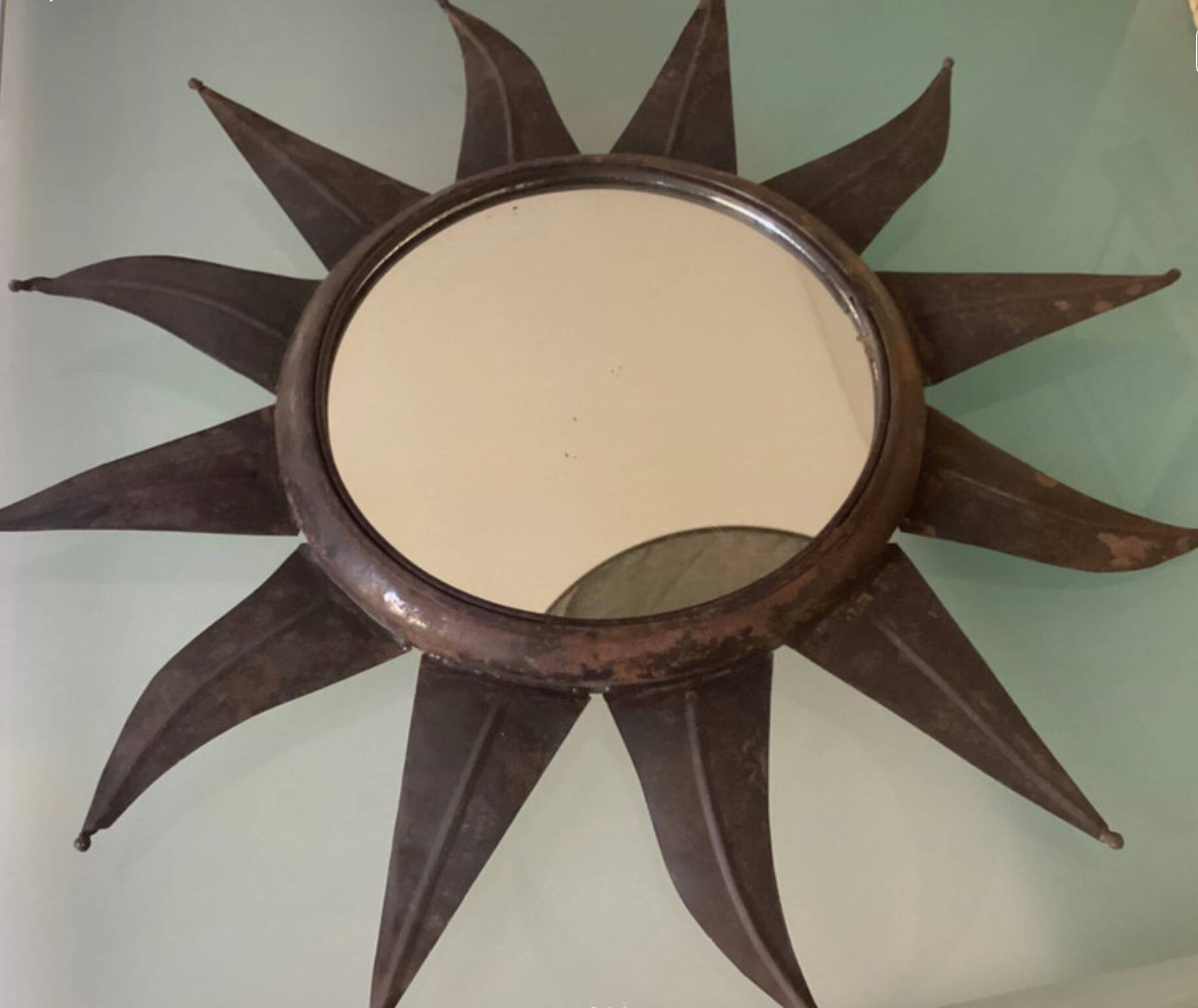 50s/60s sun mirror