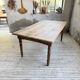 Walnut bistro farmhouse table 180cm