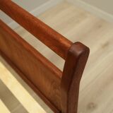 Lit en teck, design danois, années 1970, fabrication : Danemark