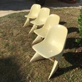 Set of four Casala chairs