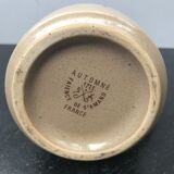 Former pitcher st amand model automne ceramics beige decor vintage flowers