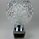 60s 70s wall lamp ball lamp metal chrome & glass space age design