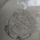 6 flat earthenware plates by Gien