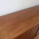 Large vintage Danish teak sideboard from the 1960s.