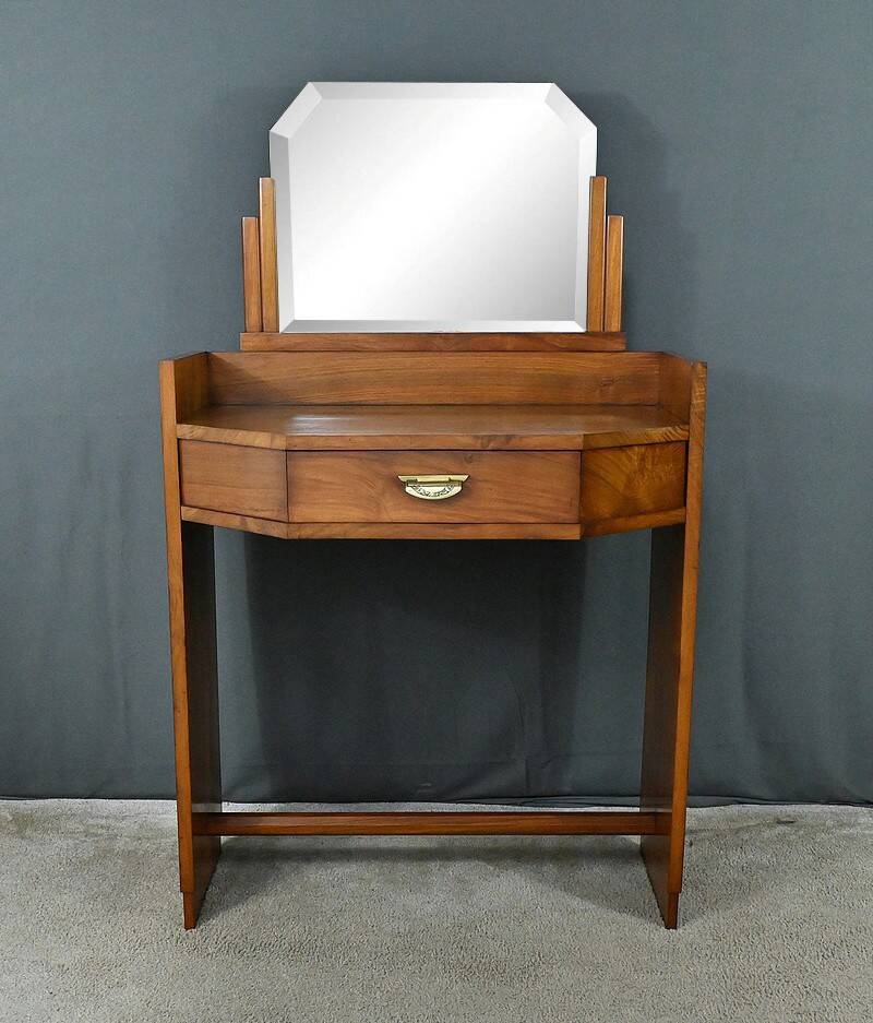 Walnut Dressing Table, Art Deco – 1940