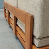 Elm sofa Maison Regain, 60's