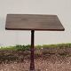 Antique cast iron bistro restaurant pedestal table - 1900s