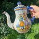 Henriot Quimper Teapot Sugar Bowl