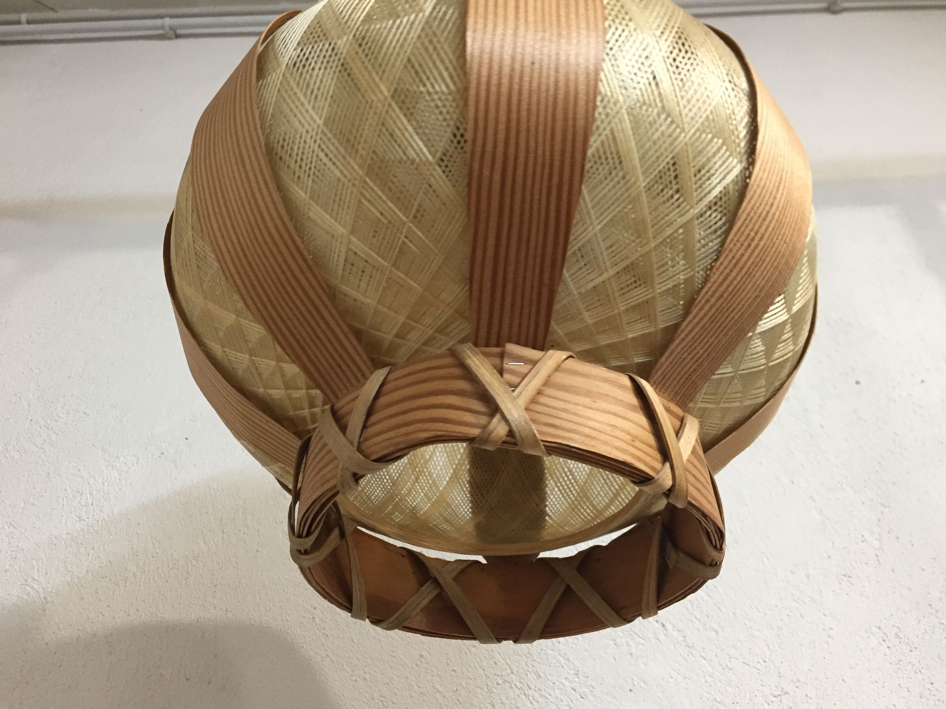 Suspension wood and nylon vintage, 1960