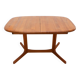 Teak dining table by Dyrlund