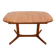 Teak dining table by Dyrlund