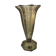 Czechoslovak smoked glass vase from the 1970s