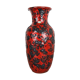 Large Pottery super color Fat Lava Multi-Color 239-41 Vase Scheurich WGP, 1970s