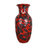 Vase Scheurich WGP fat lava multi-color 239-41 années 1970