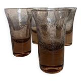 Set de 4 verres gobelets de Biot 1960