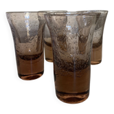 Set de 4 verres gobelets de Biot 1960