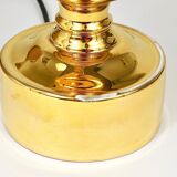 Sculptural Hollywood Regency table lamp in the shape of a horse from the 1970s.