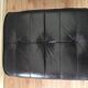 Armchair Scandinavian lounge swivel and tilt and his ottoman Unico 1970 Denmark