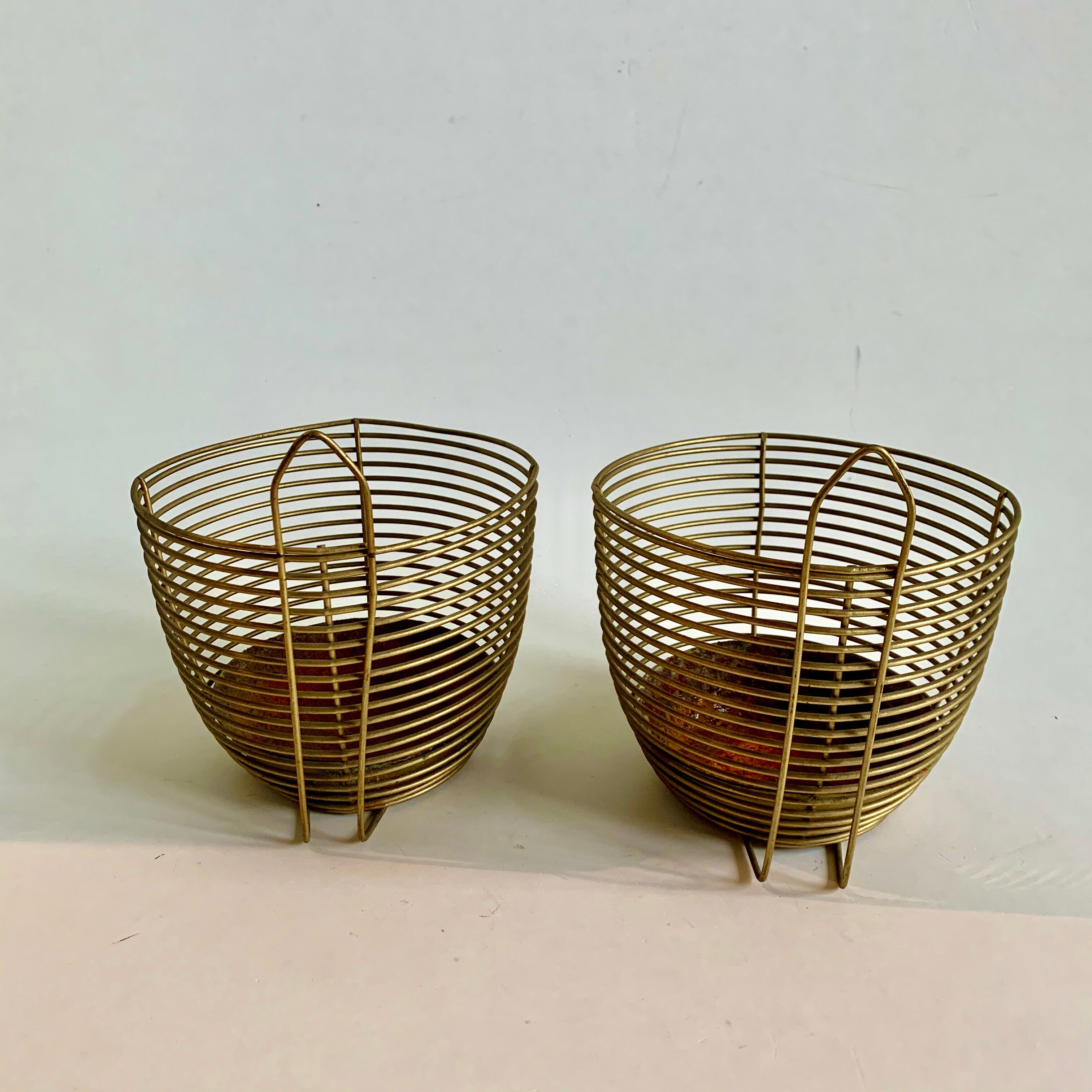 Mid century flower pots Flora, 1950s
