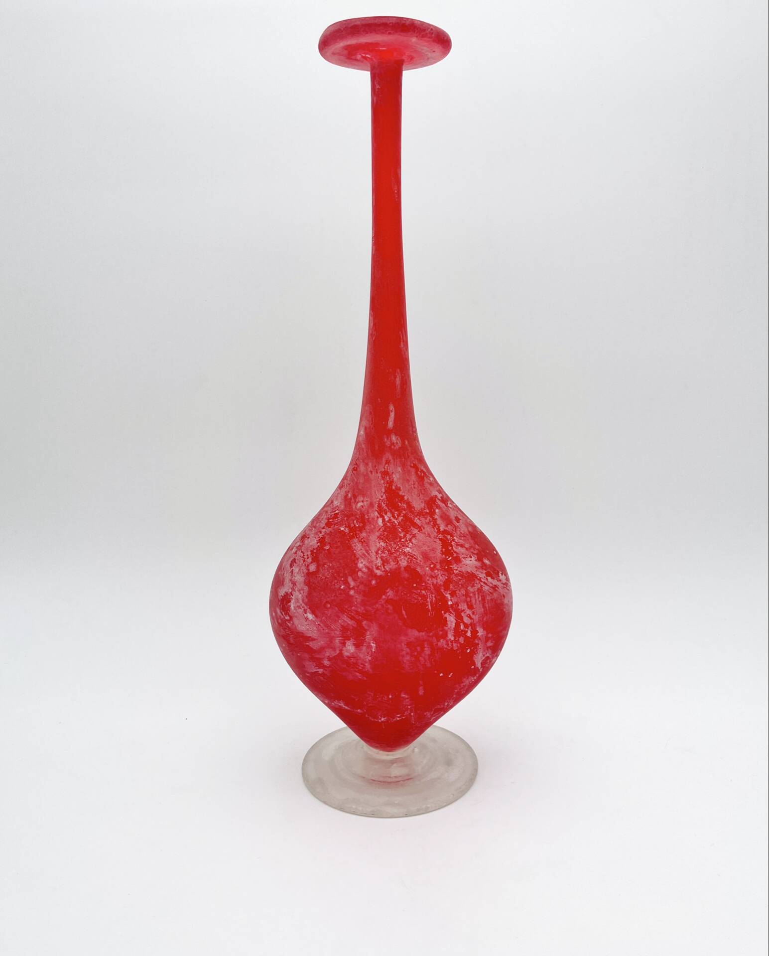 Monumental Vase 44cm - Signed Sandro Frattin - Scavo