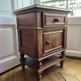 Bedside table and marble top