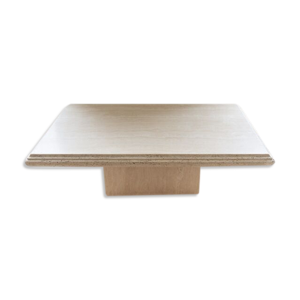 Table en travertin