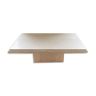 Travertine table