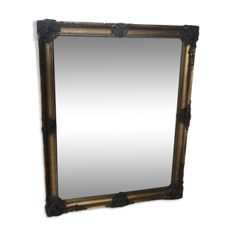 Large bronze gold decorative mirror